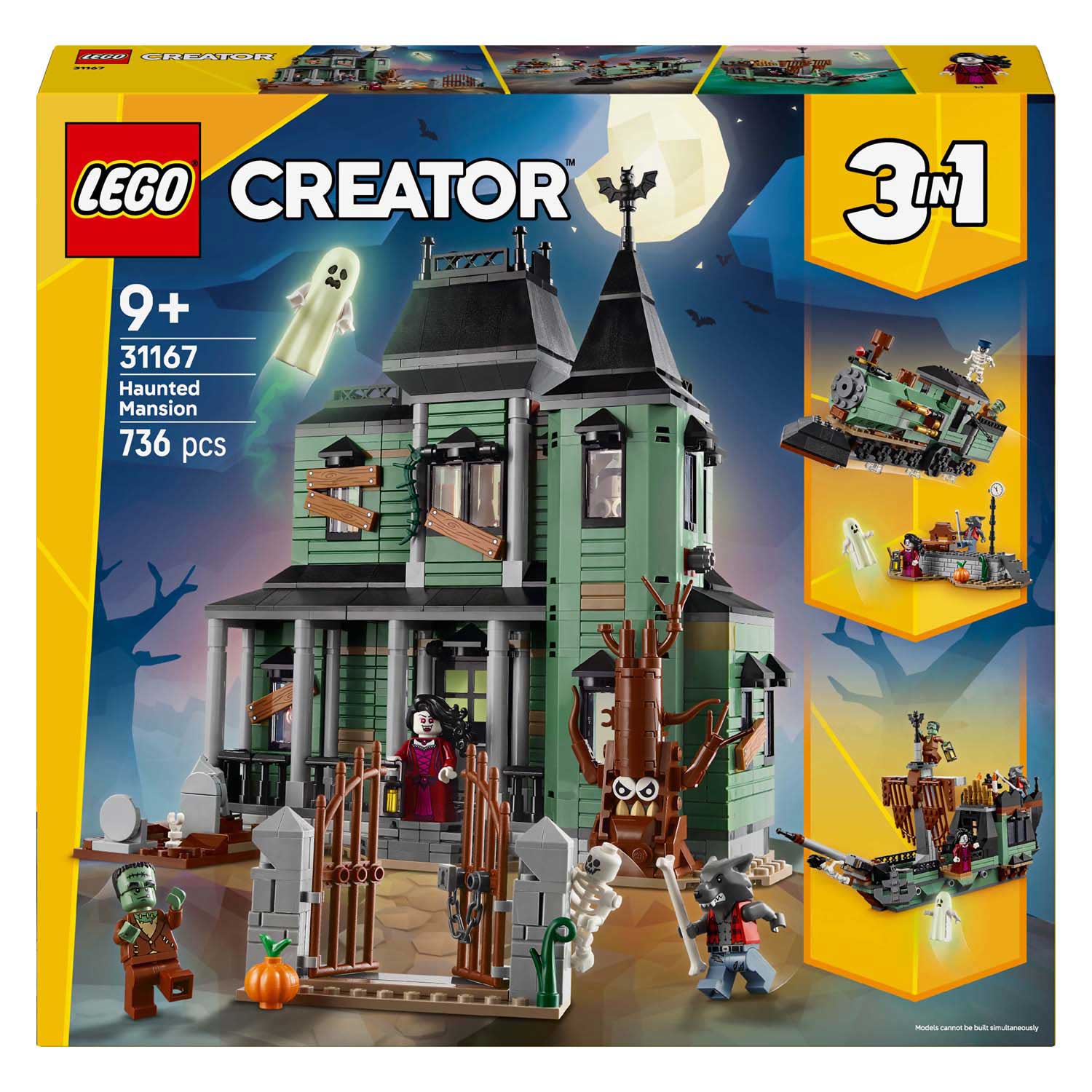 Lego ® creator 3in1 spookhuis - 31167