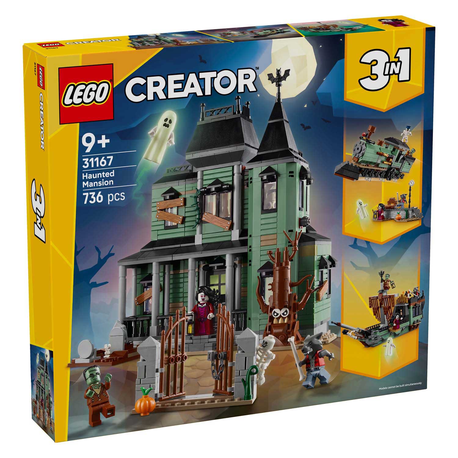 Lego creator 31167 spookhuis