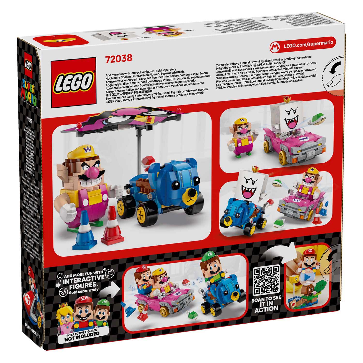Lego super mario 72038 wario en king boo