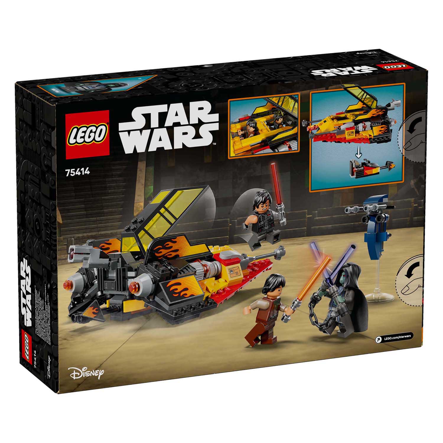 Lego star wars 75414 the force burner snowspeeder