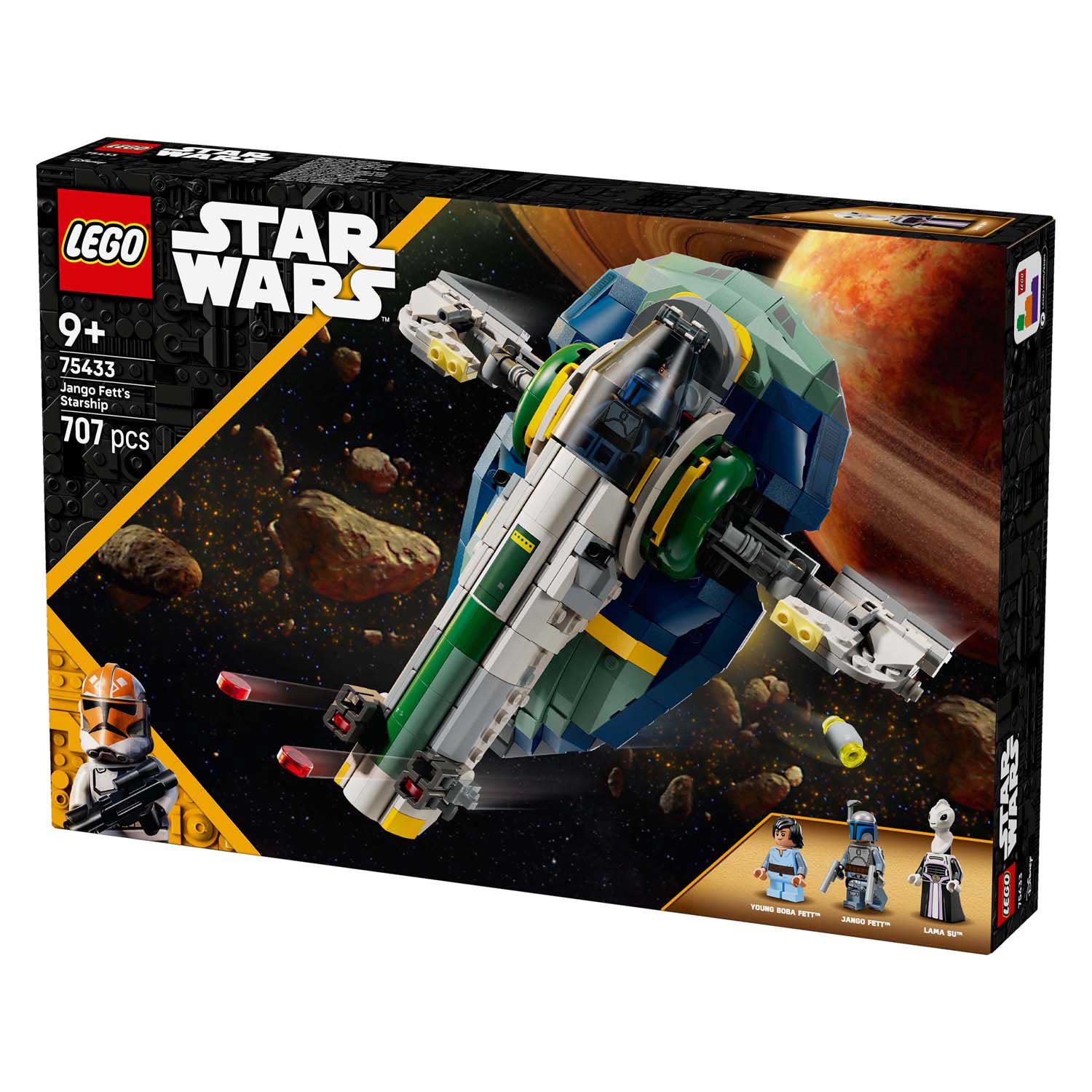 Lego ® star wars: attack of the clones™ jango fetts ruimteschip - 75433