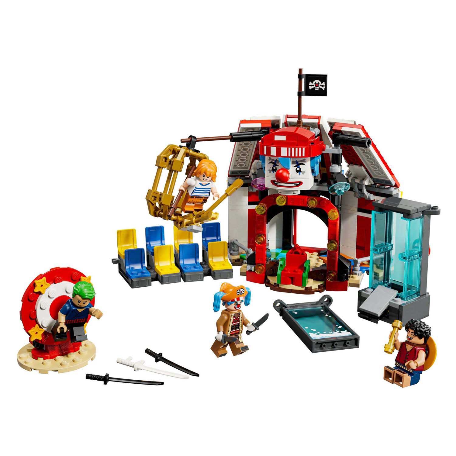 Lego ® one piece circustent van buggy de clown bouwset - 75637