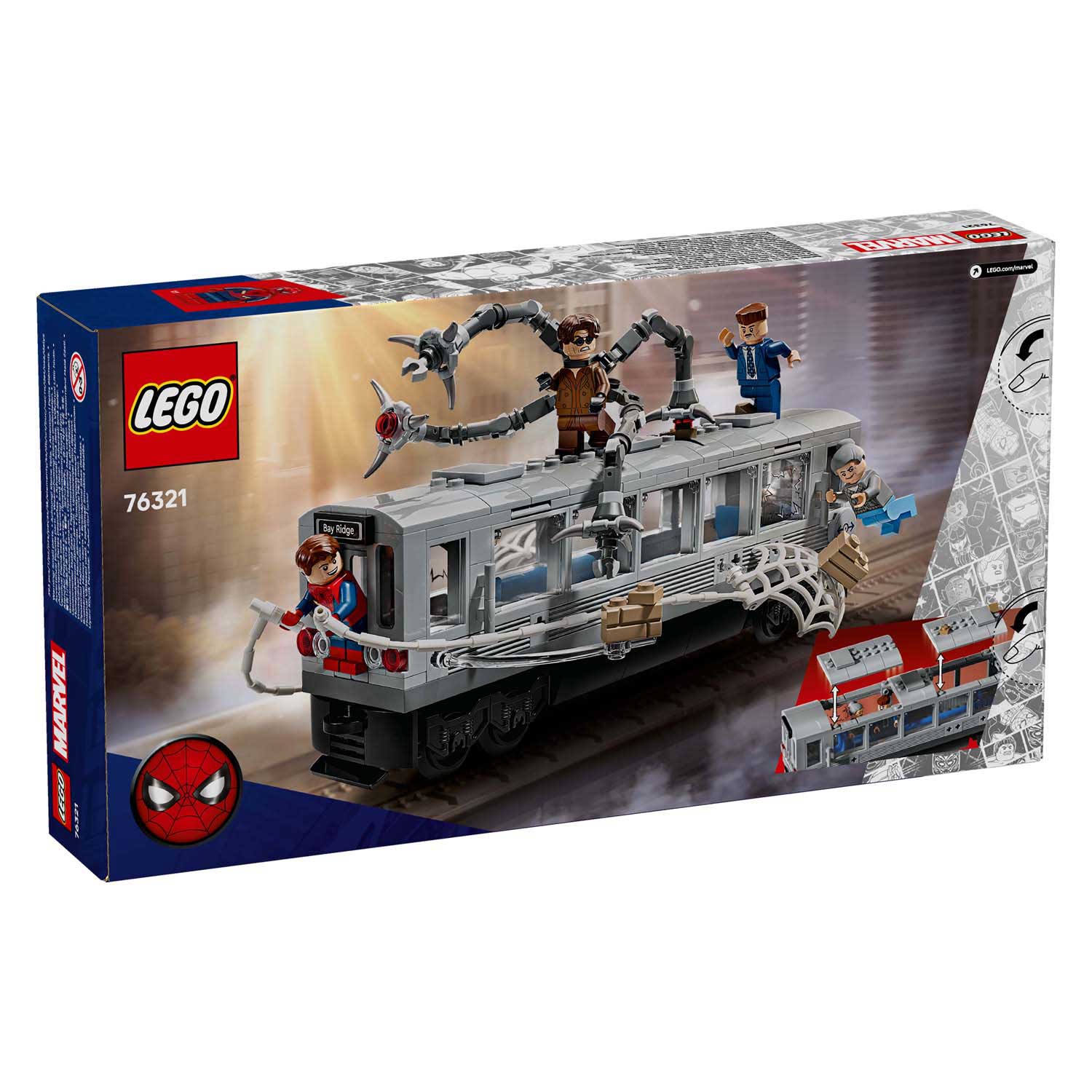 Lego super heroes marvel 76321 spider-man vs doc ock metroscene