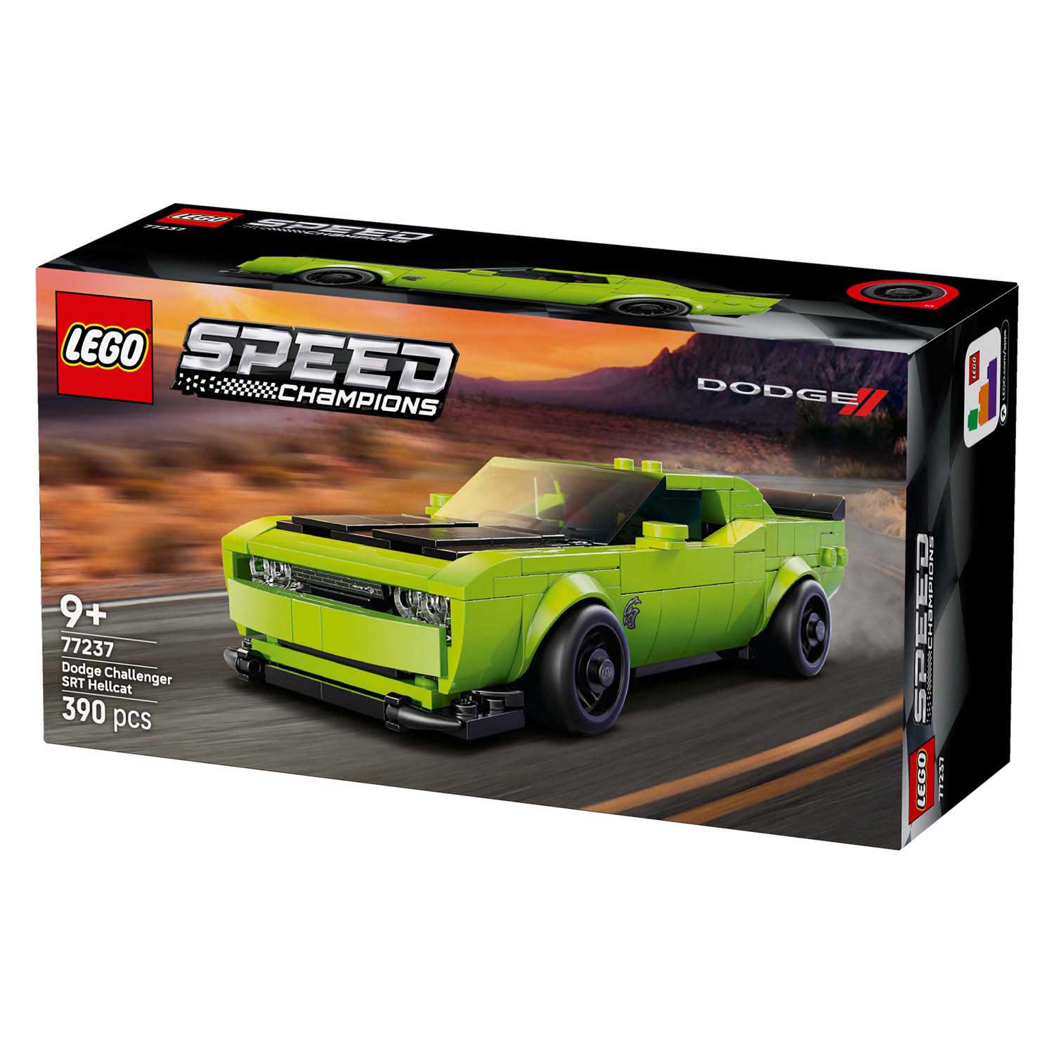 Lego speed champions 77237 dodge challenger srt hellcat sportauto