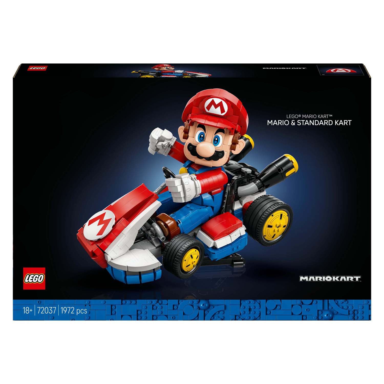 Lego super mario 72037 mario kart mario en standaardkart