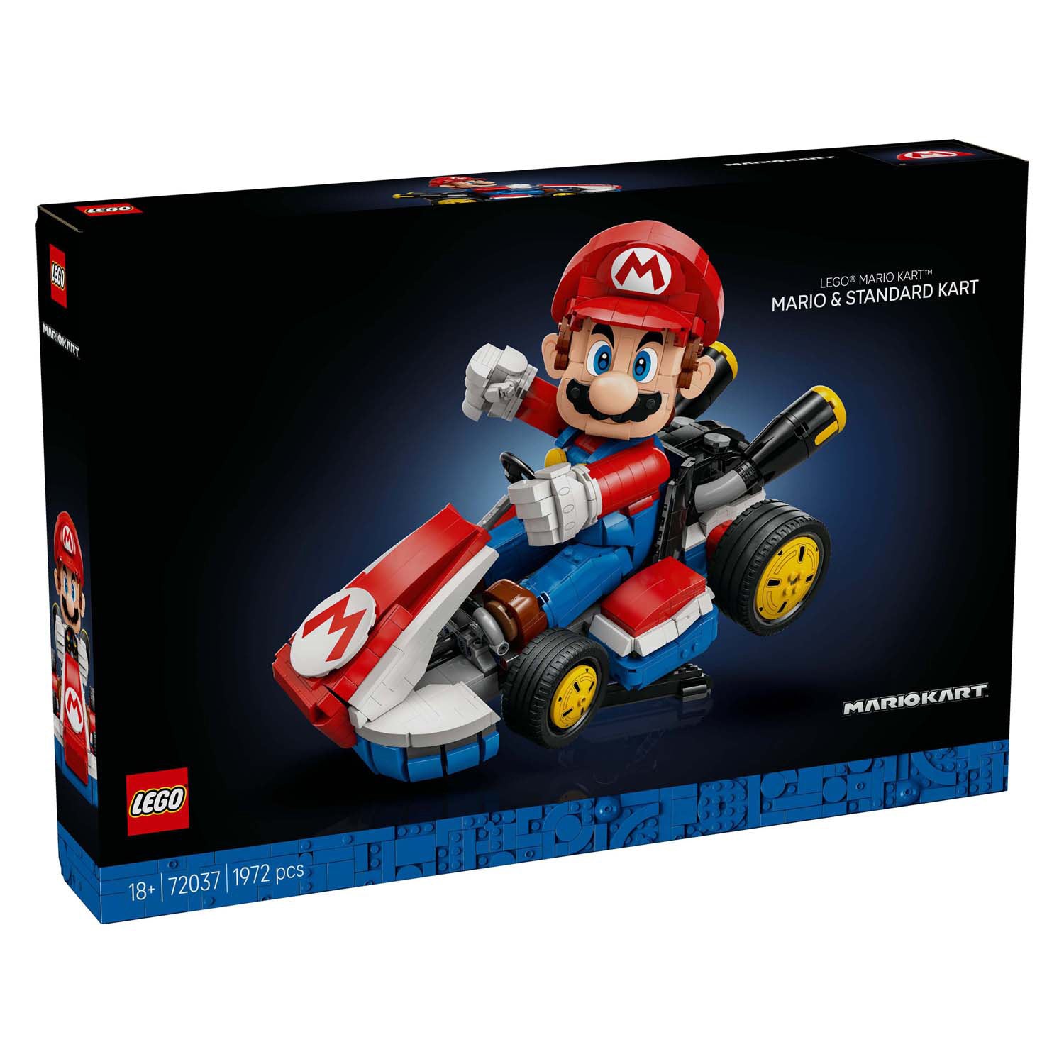 Lego super mario 72037 mario kart mario en standaardkart