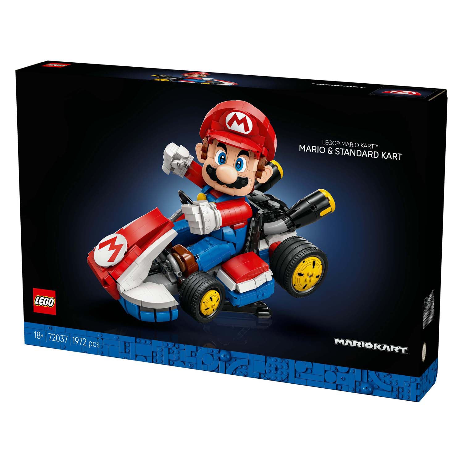 Lego super mario 72037 mario kart mario en standaardkart