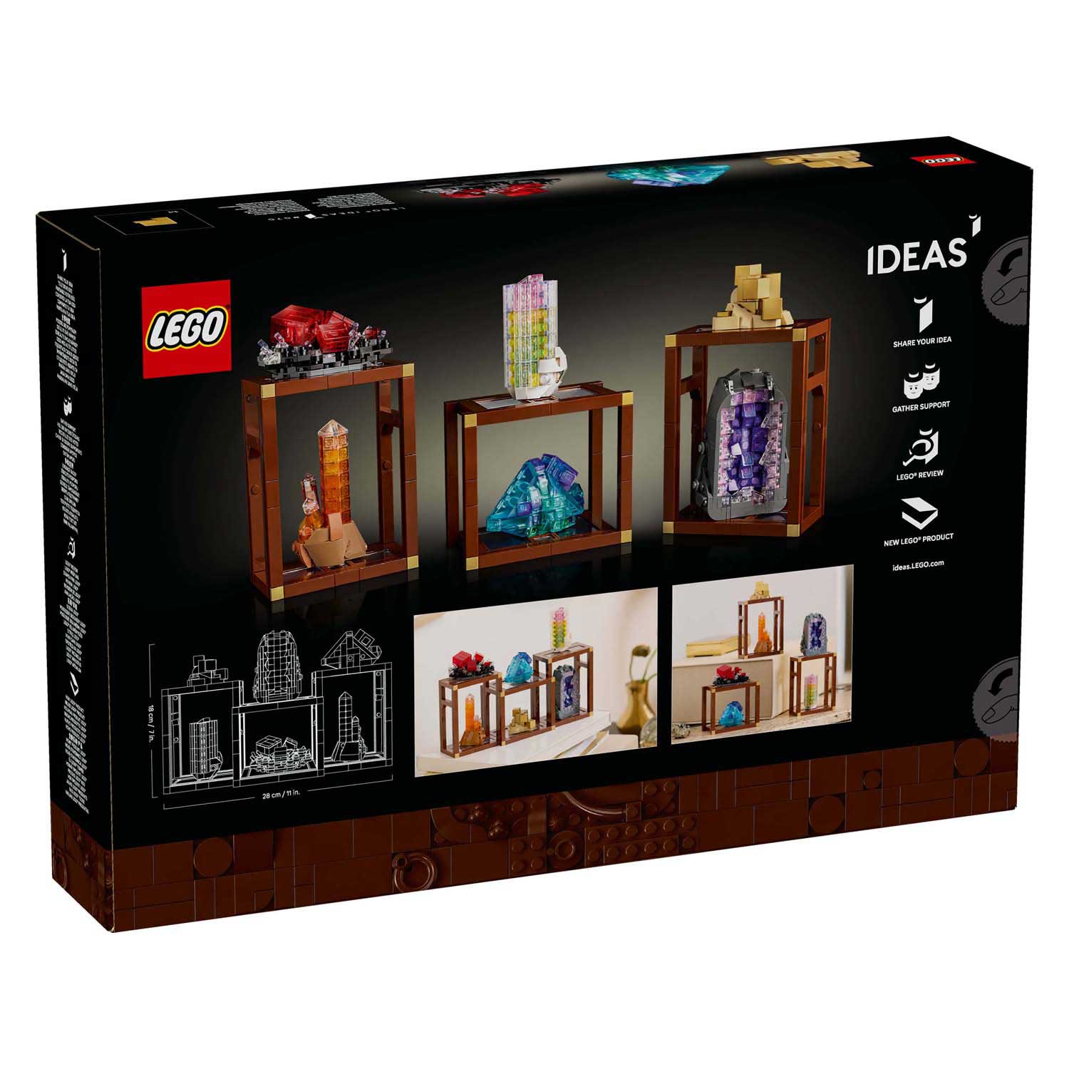 Lego ideas 21362 mineral collection
