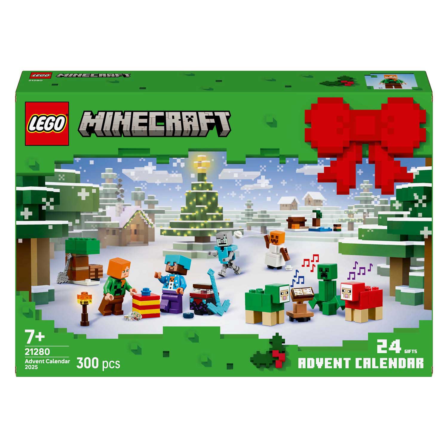 Lego minecraft 21280 adventkalender 2025
