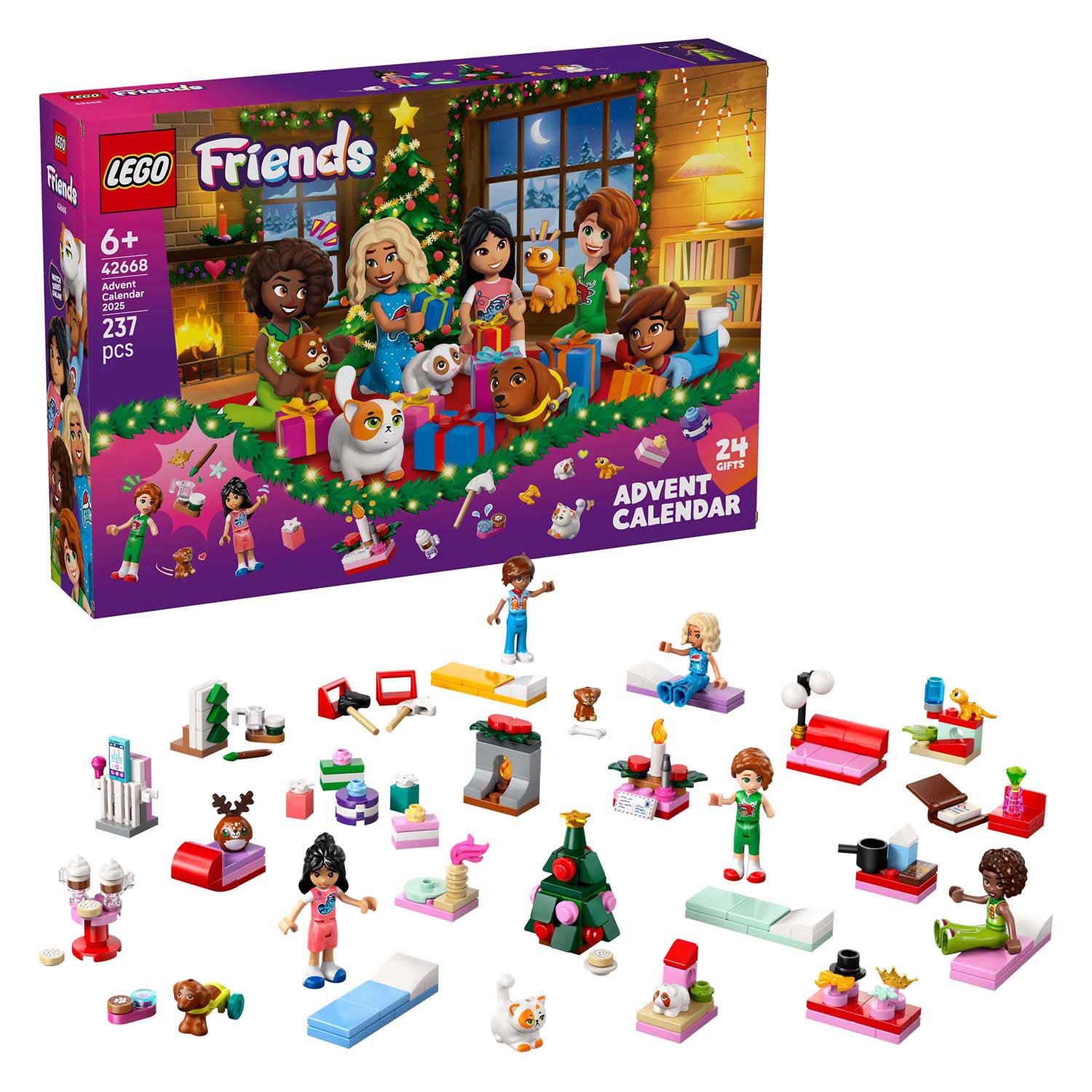Lego friends 42668 adventkalender 2025