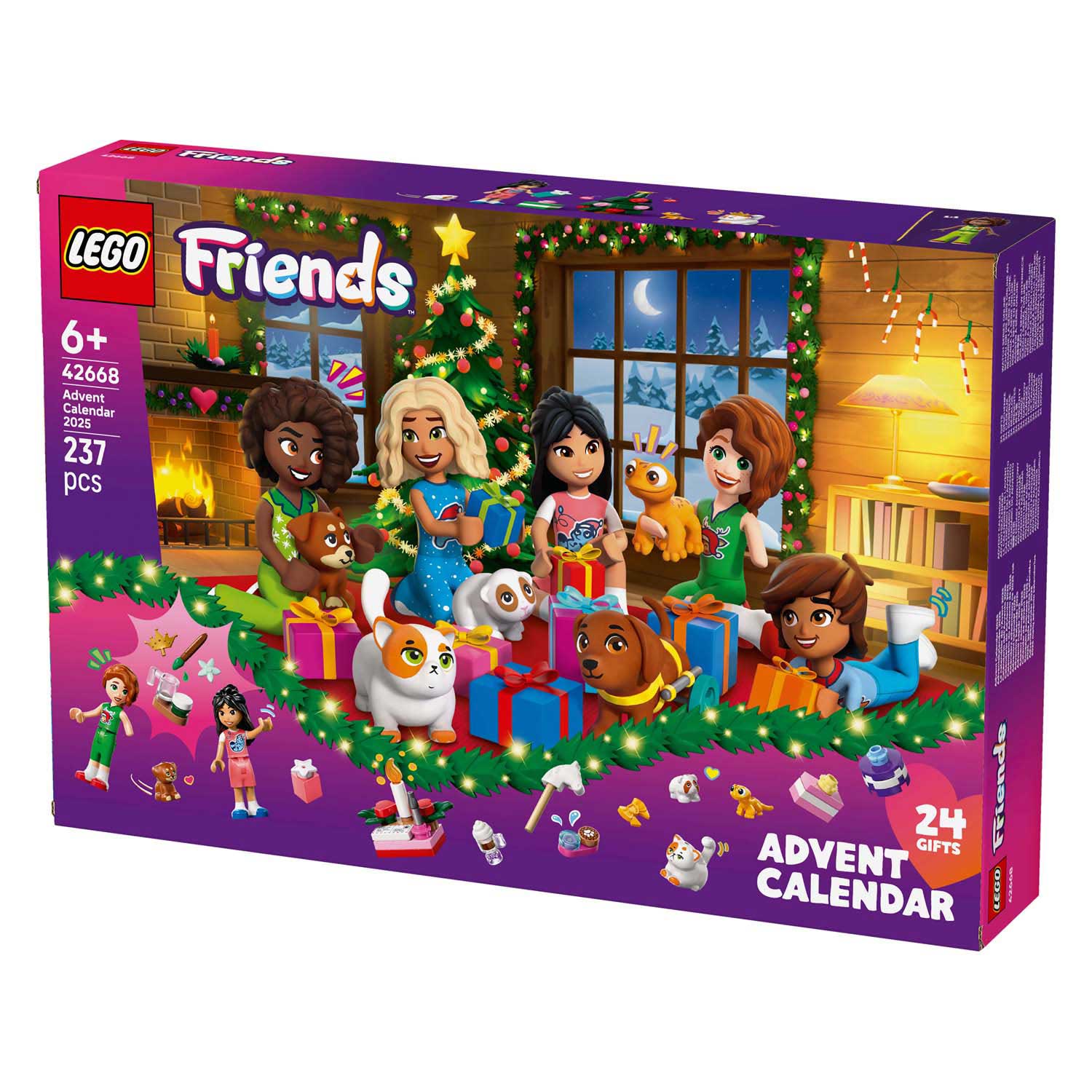 Lego friends 42668 adventkalender 2025