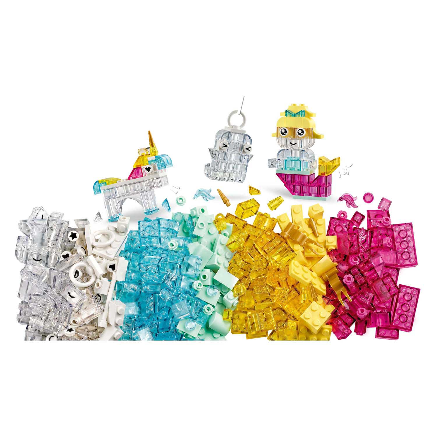 Lego classic 11040 magische transparante doos