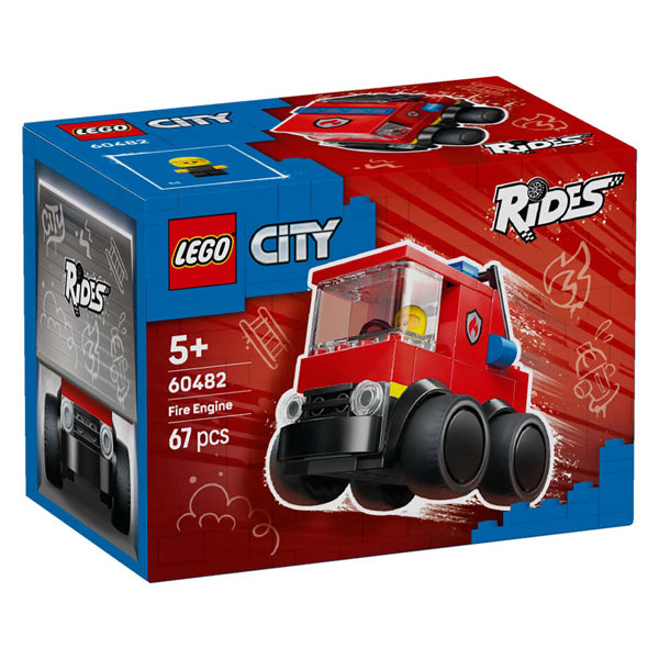 Lego city rides - fire truck constructiespeelgoed