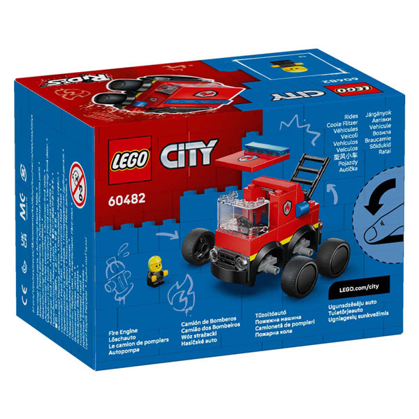 Lego city rides - fire truck constructiespeelgoed