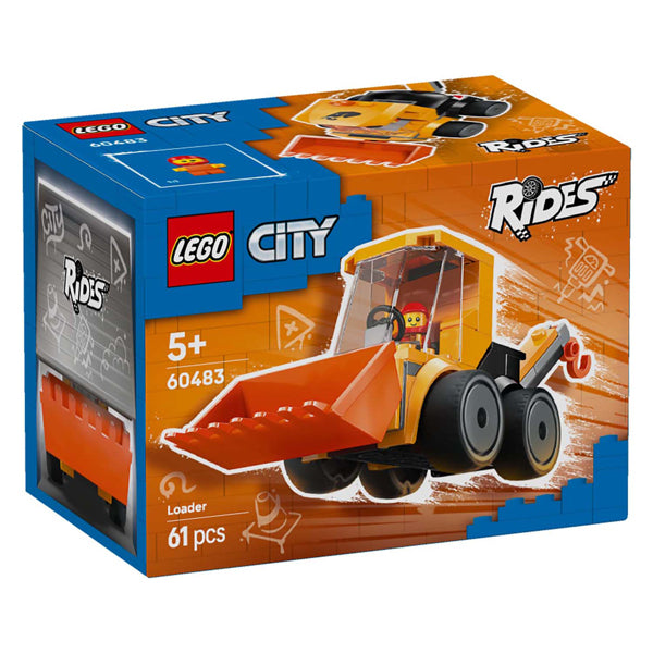 Lego city 60483 voertuigen bouwlader