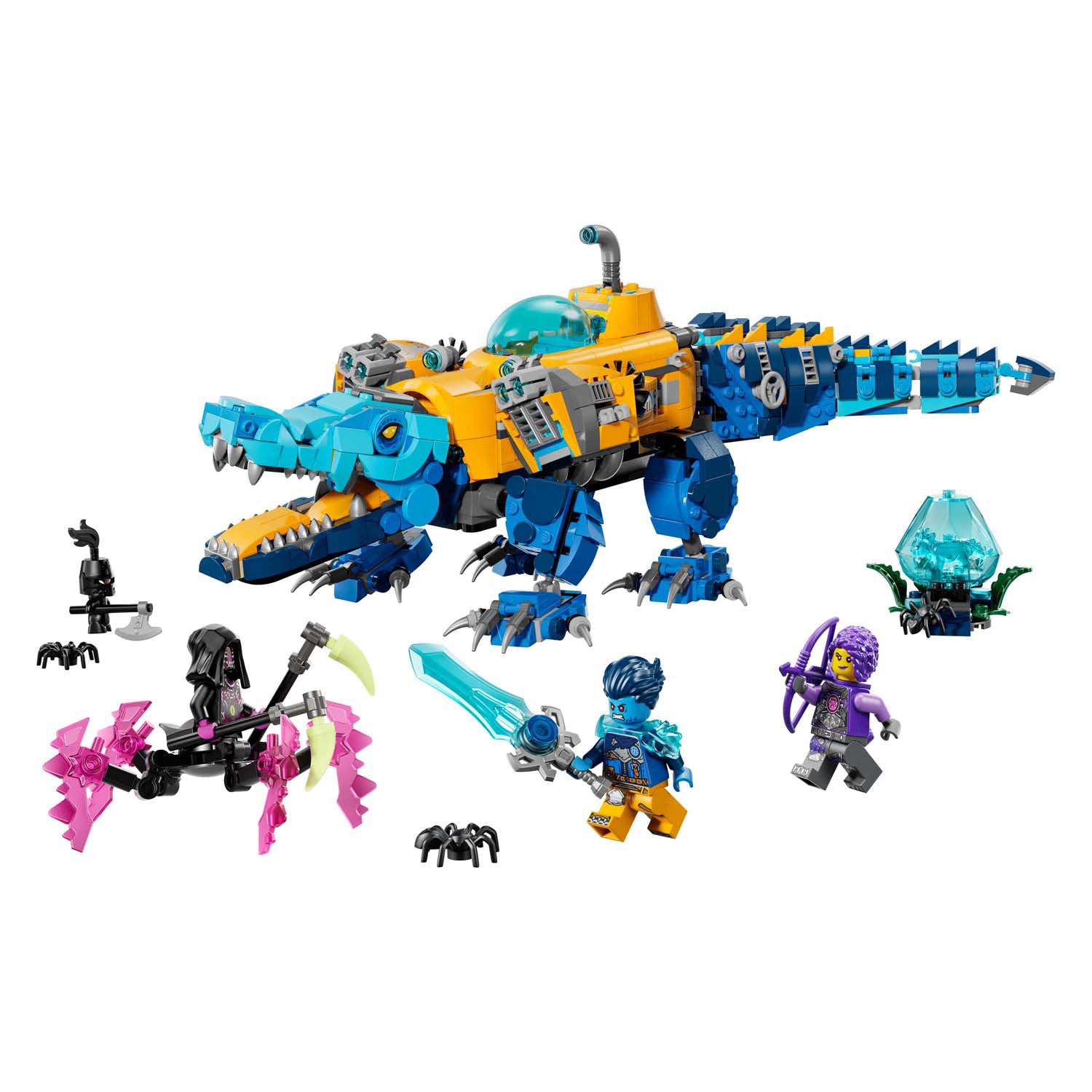 Lego dreamzzz - 71512 - krokodilonderzeeër - speelset met droomfiguren