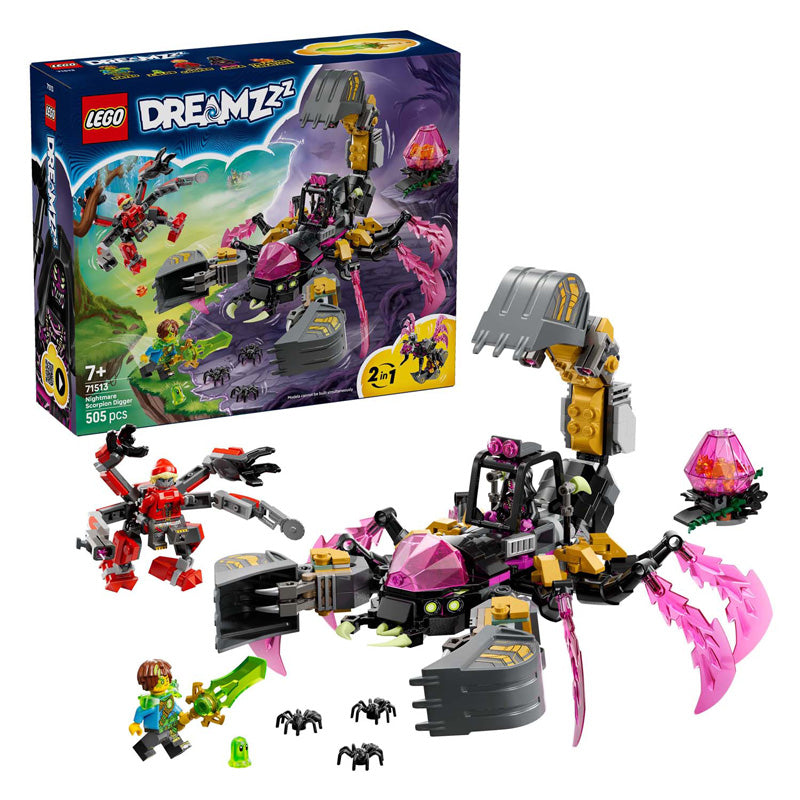 Lego dreamzzz 71513 nachtmerrie schorpioengraver