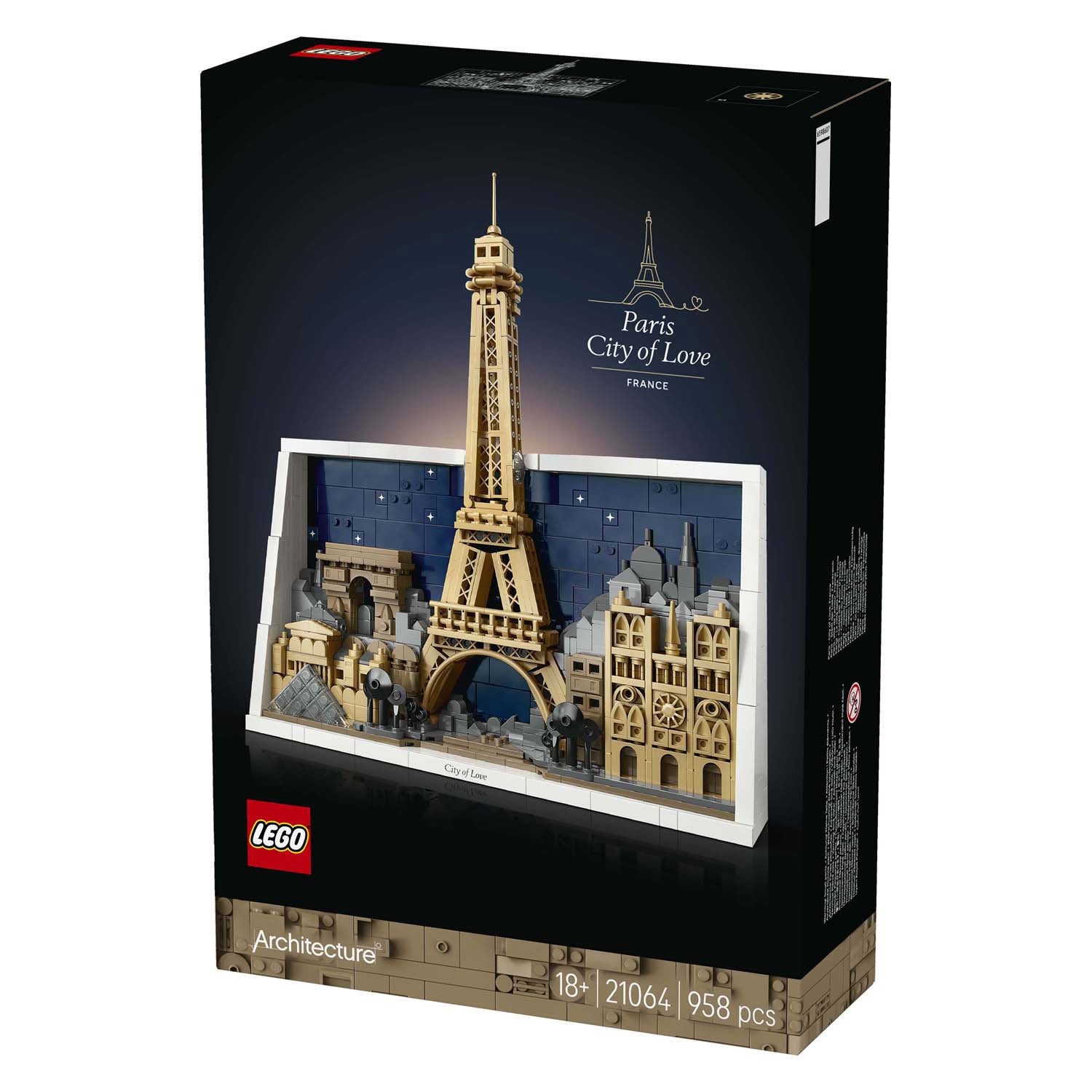 Lego ® architecture parijs – stad van de liefde - 21064