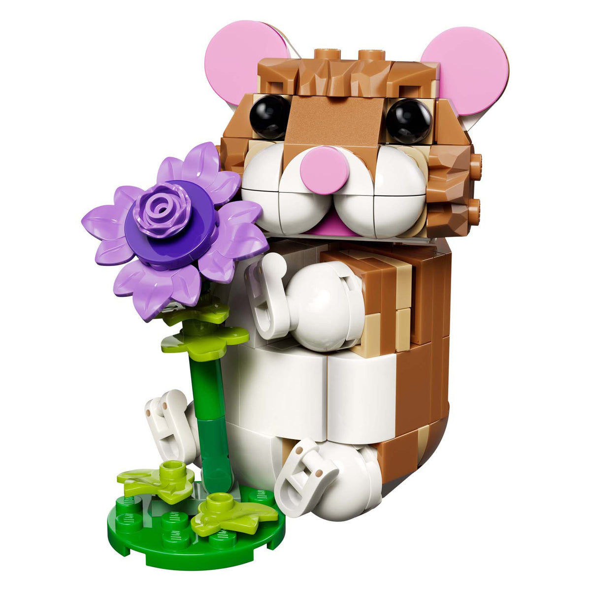 Lego ® creator 3in1 schattige hamster met bloem - 31376