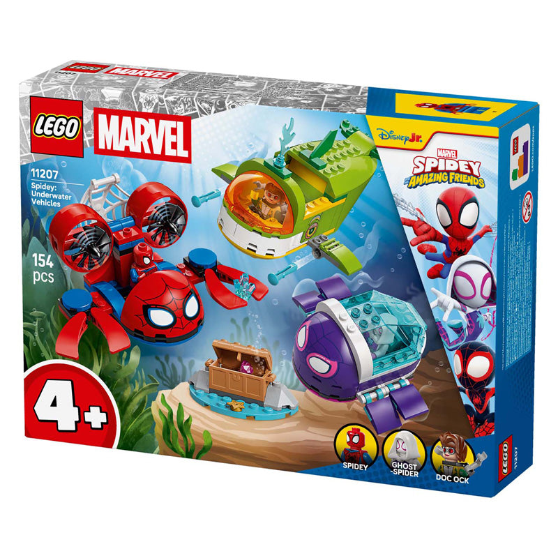Lego marvel 11207 spidey: onderwatervoertuigen