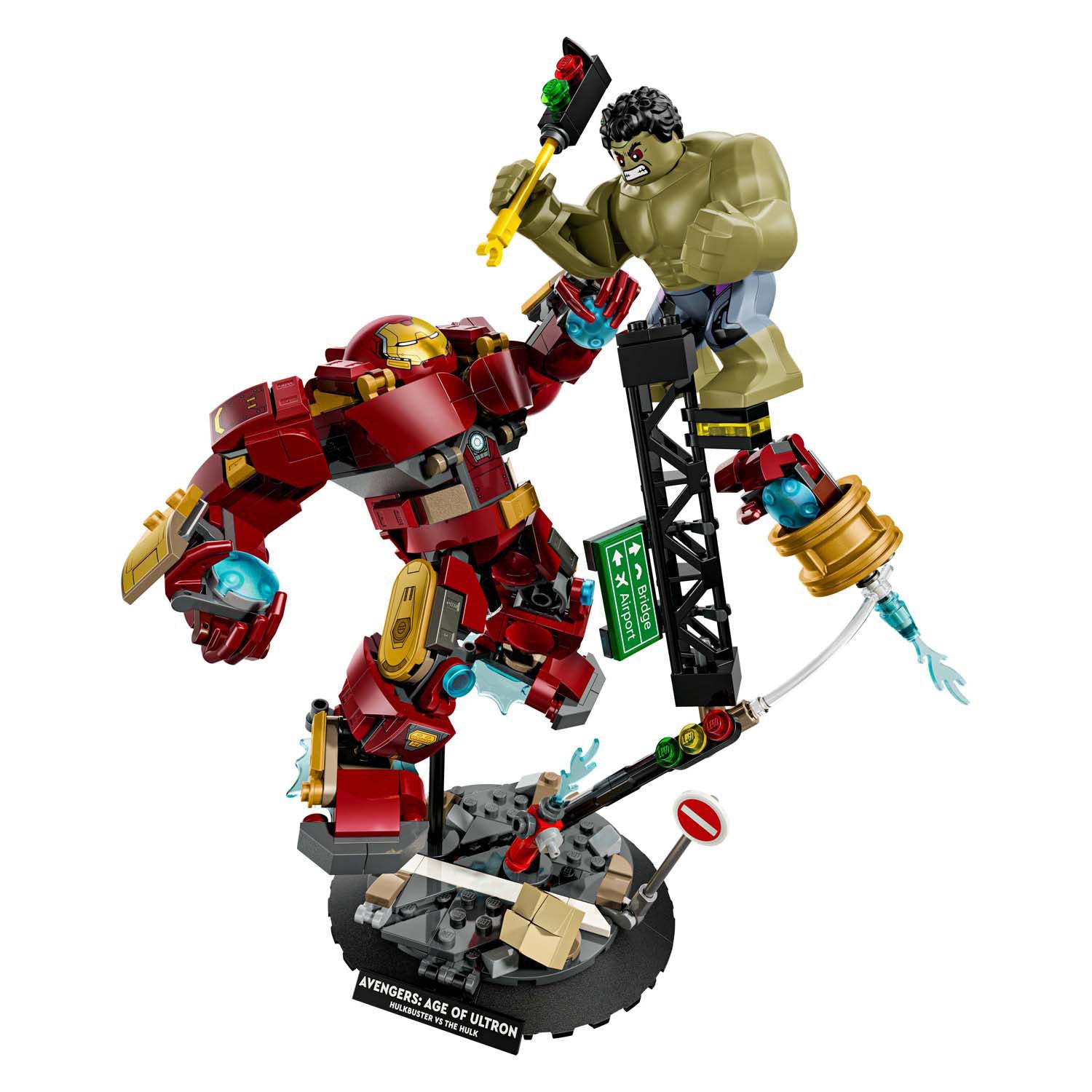 Lego super heroes 76343 marvel ultieme strijd: hulkbuster vs. hulk