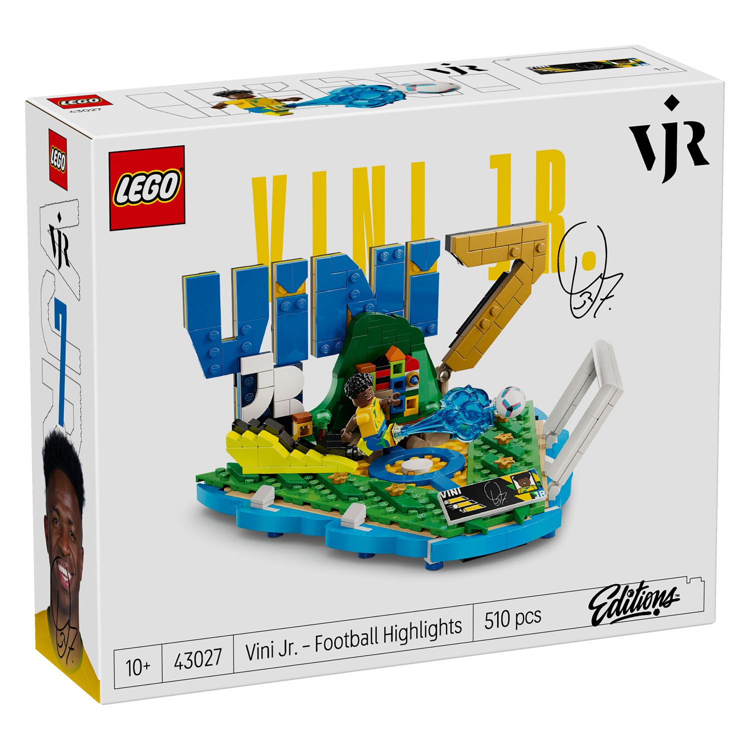 Lego editions 43027 vini jr. voetbalhoogtepunten