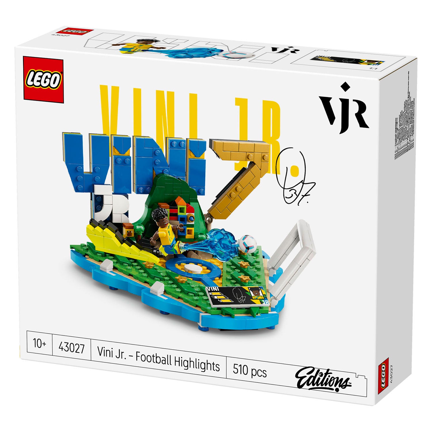 Lego editions 43027 vini jr. voetbalhoogtepunten