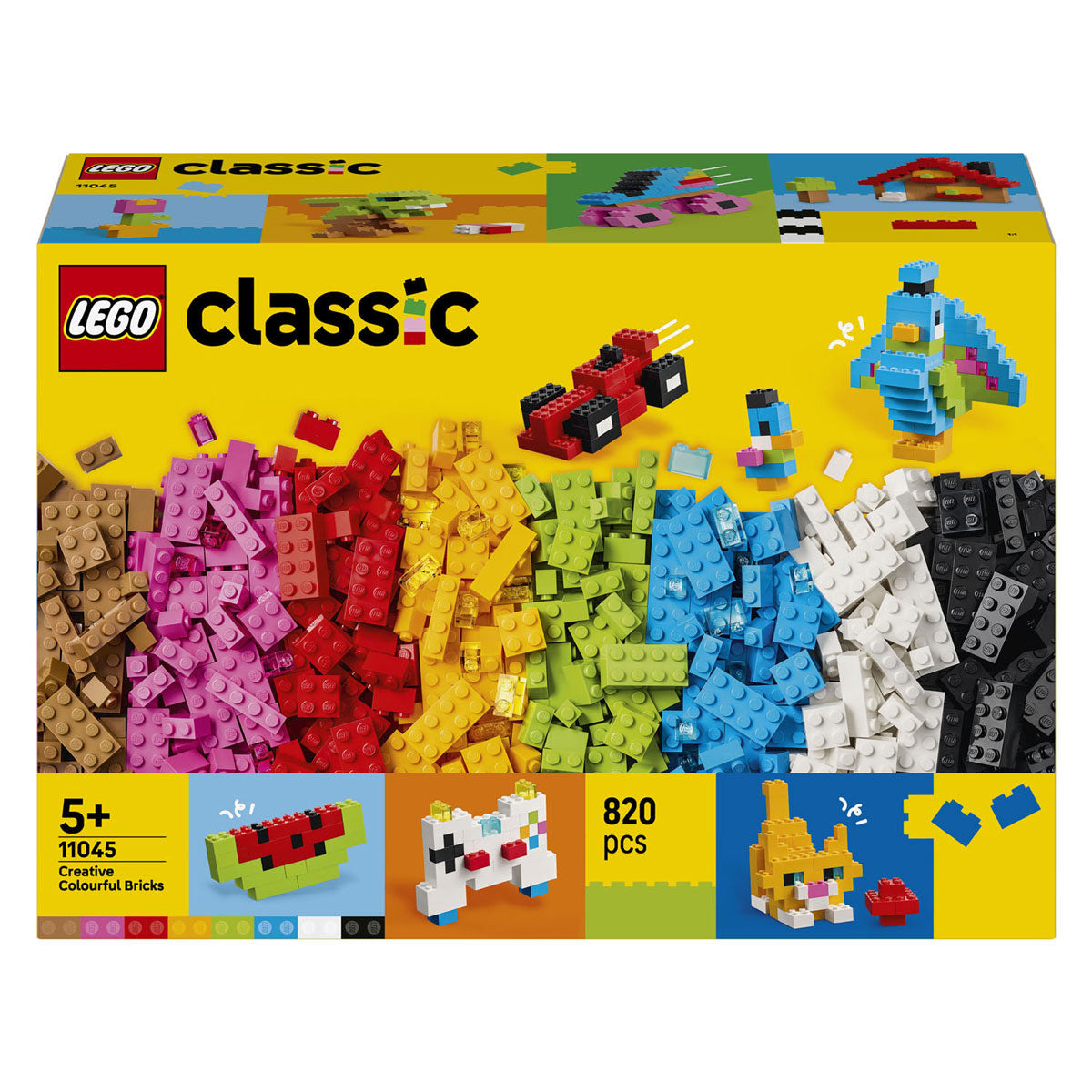 Lego classic kleurrijke creatieve stenen creatief speelgoed om te knutselen voor kinderen 11045