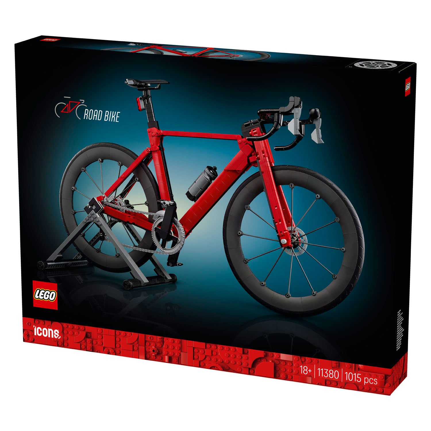 Lego icons racefiets voertuig bouwpakket voor volwassenen - 11380