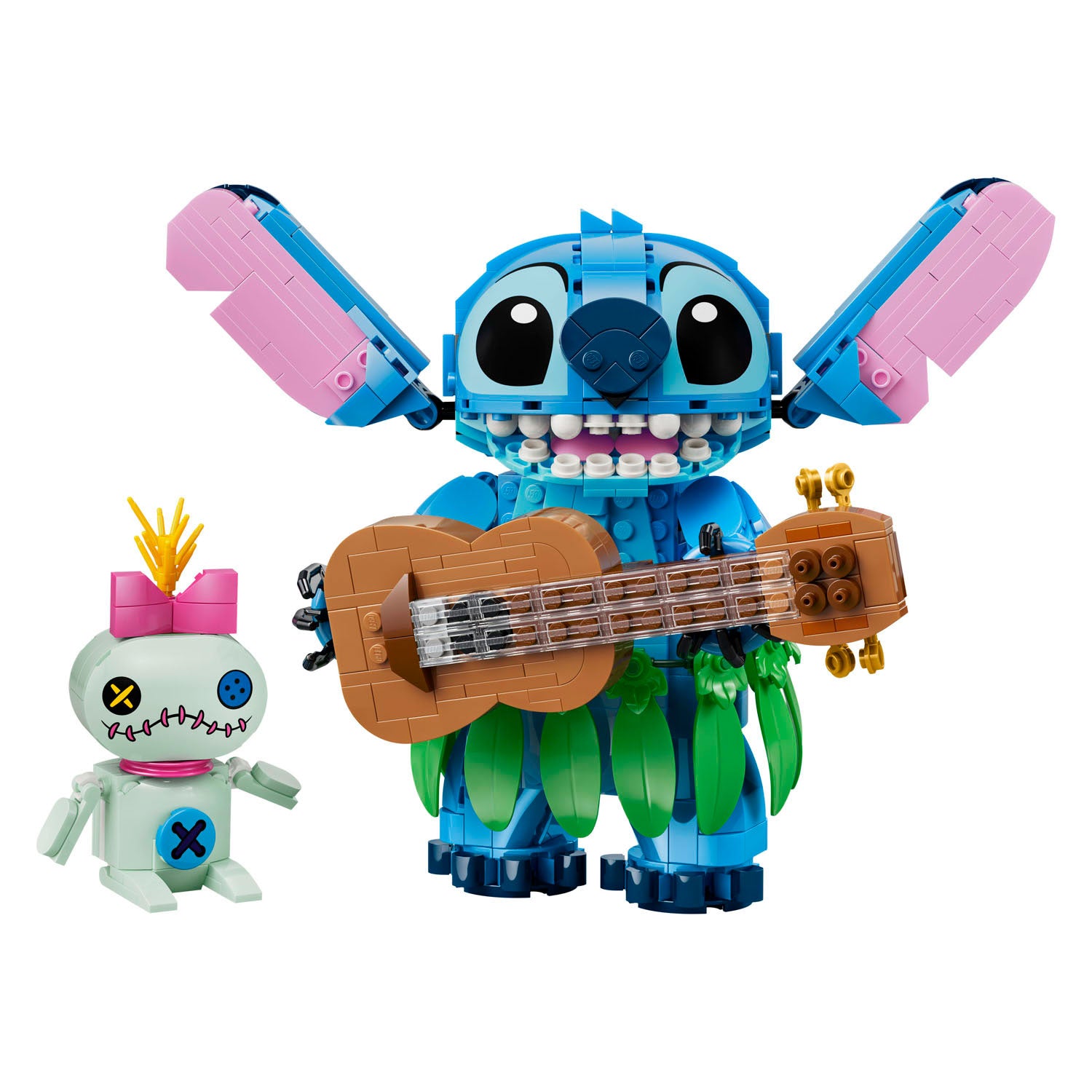 Lego ǀ disney stitch en scrump bouwpakket voor kinderen en kinderkamer decoratie 43296