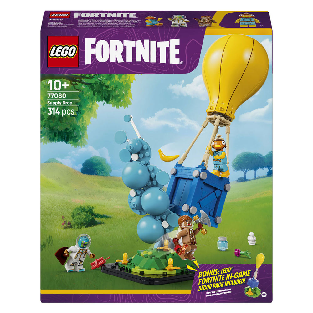 Lego fortnite supply drop game bouwpakket met speelgoed voor kinderen 77080