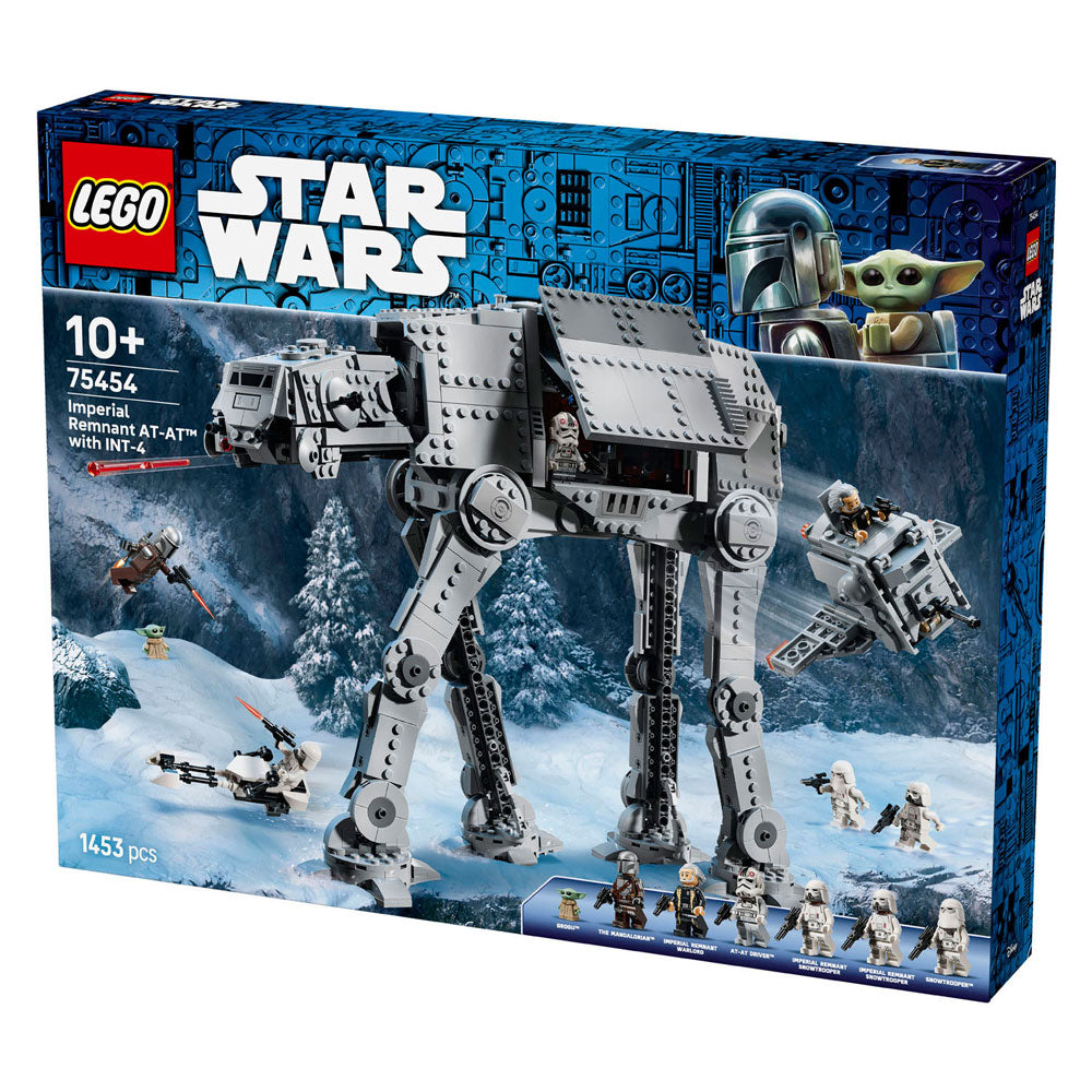 Lego star wars imperial remnant at-at met int-4 bouwpakket voor kinderen en decoratie 75454