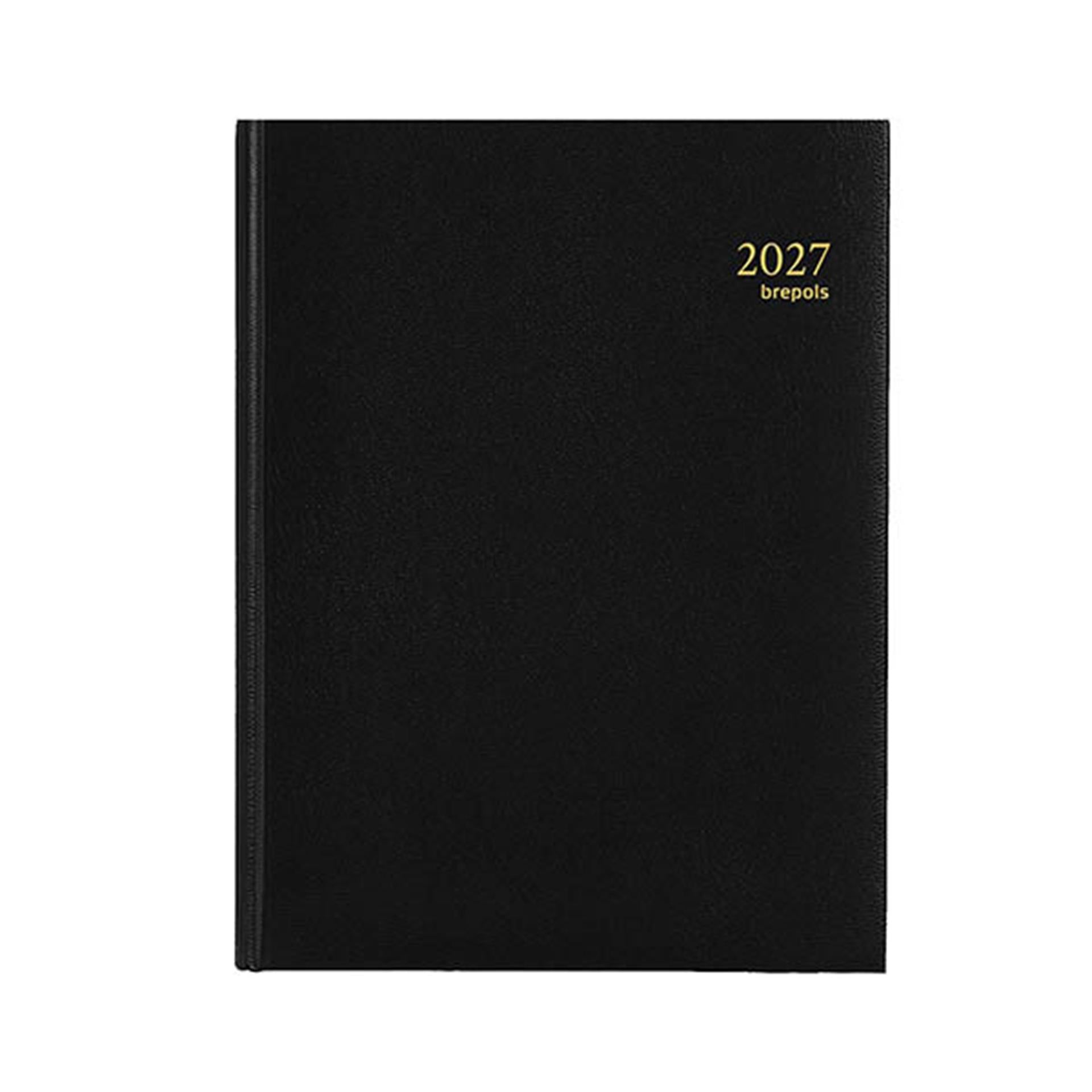 Brepols bureauagenda timing week nl 2027 lima zwart 17x22cm