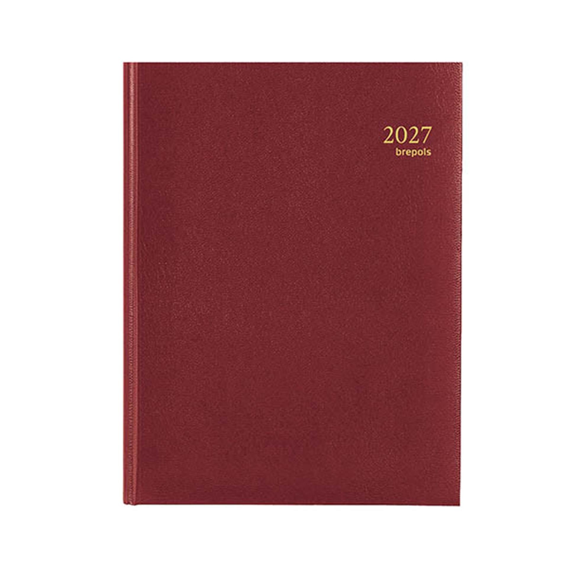 Brepols bureauagenda timing week nl 2027 lima rood 17x22cm