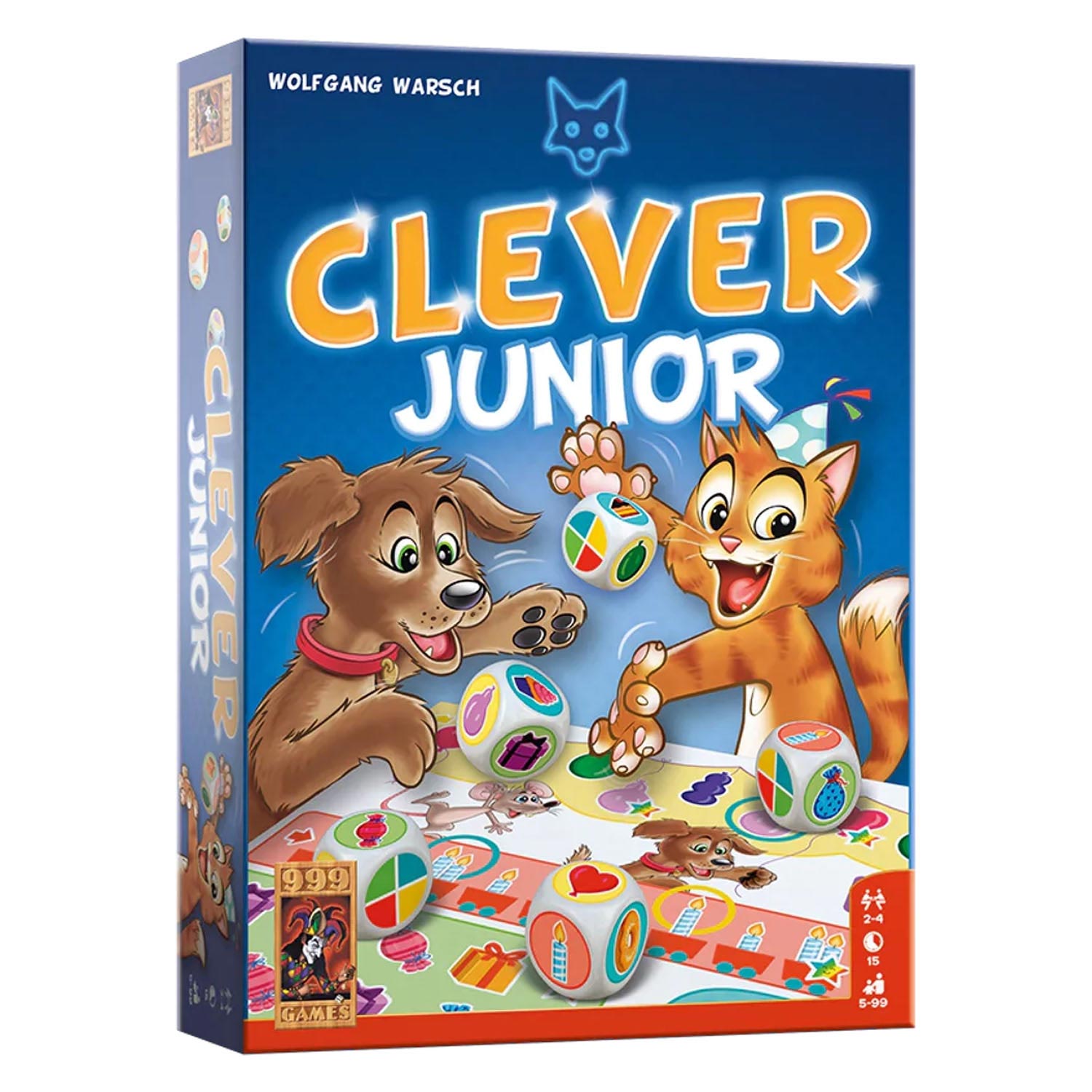 999games 999 games clever junior dobbelspel