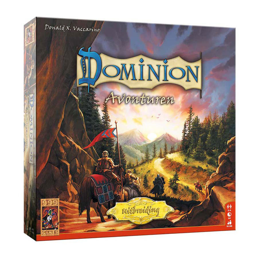 999games 999 games dominion: avonturen uitbreiding bordspel