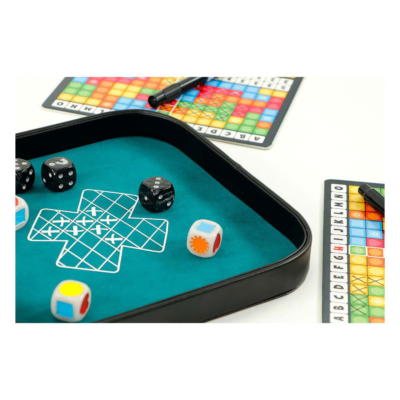 999games 999 games keer op keer deluxe dobbelspel (nederlands, 1 - 6 spelers, 20 minuten, vanaf 8 jaar)