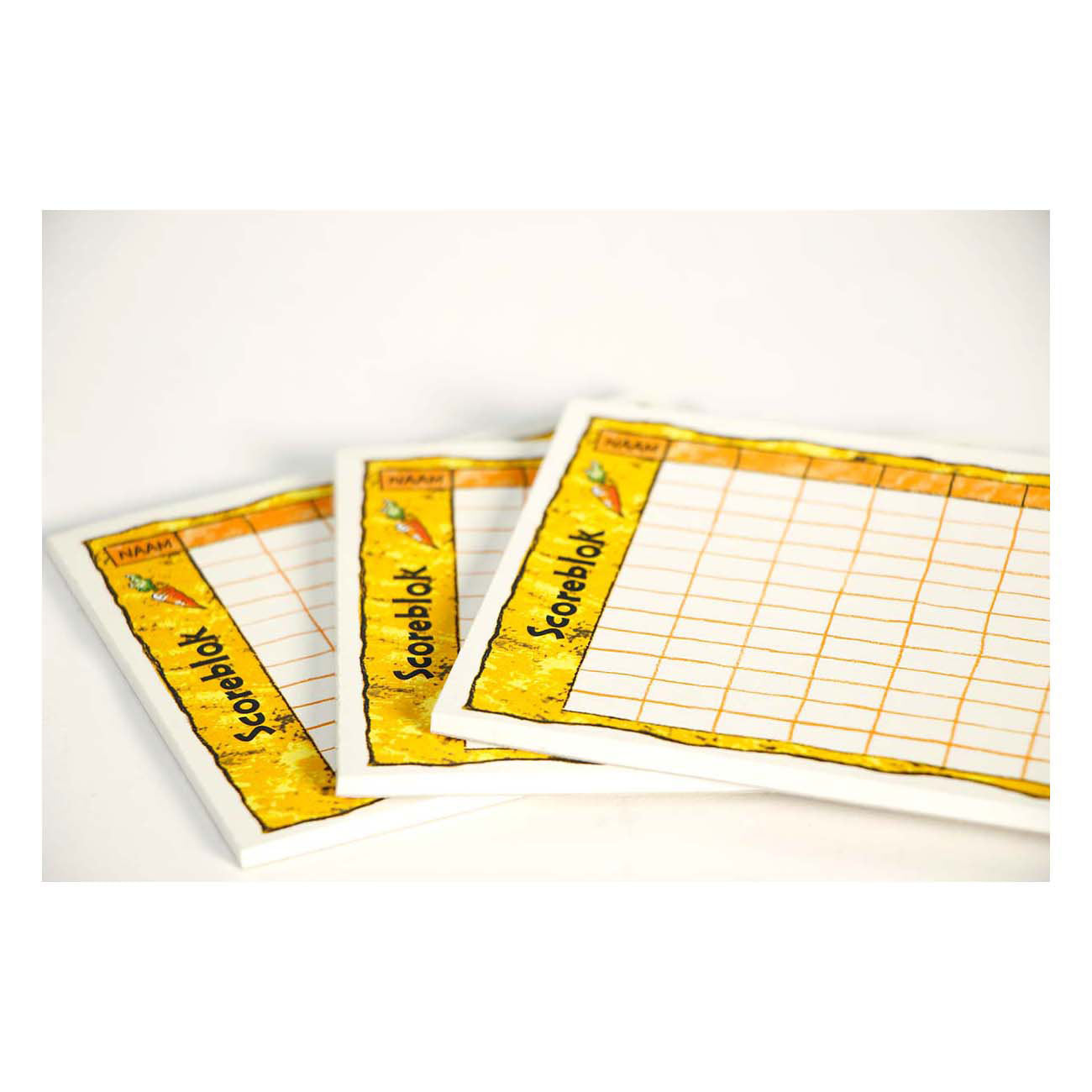 999spellen 999 spellen scoreblokken konijnenhokken scoreblokken, 3st.