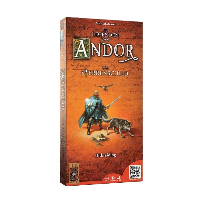 999games 999 games de legende van andor: het sterrenschild uitbreidingsbordspel