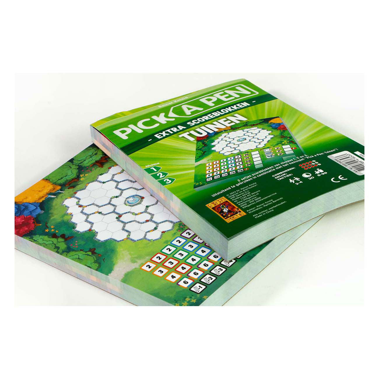 999spellen 999 spellen kies een pen tuinen scoreblokken, 2e.