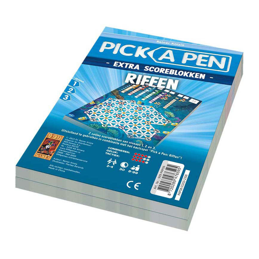 999spellen 999 spellen kies een pen riffen scoreblokken, 2e.