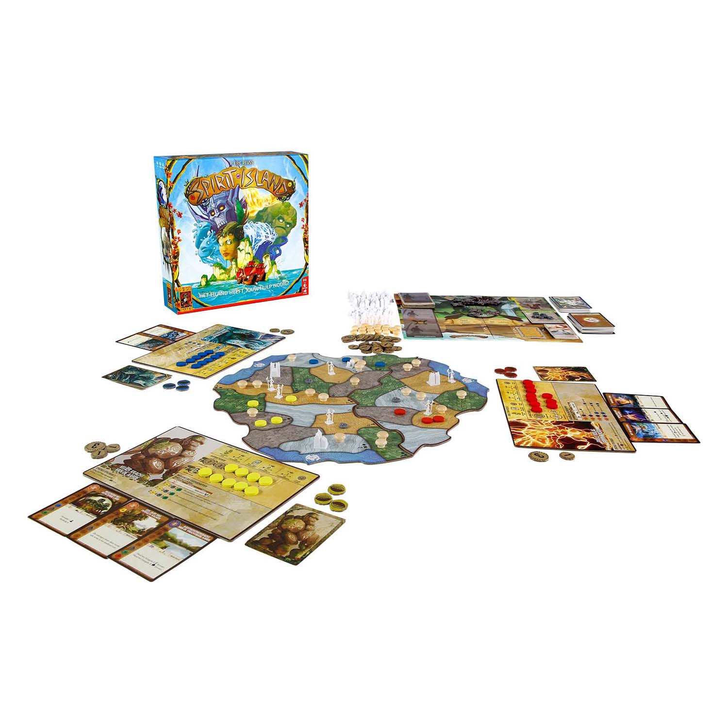 999games 999 games spirit island bordspel