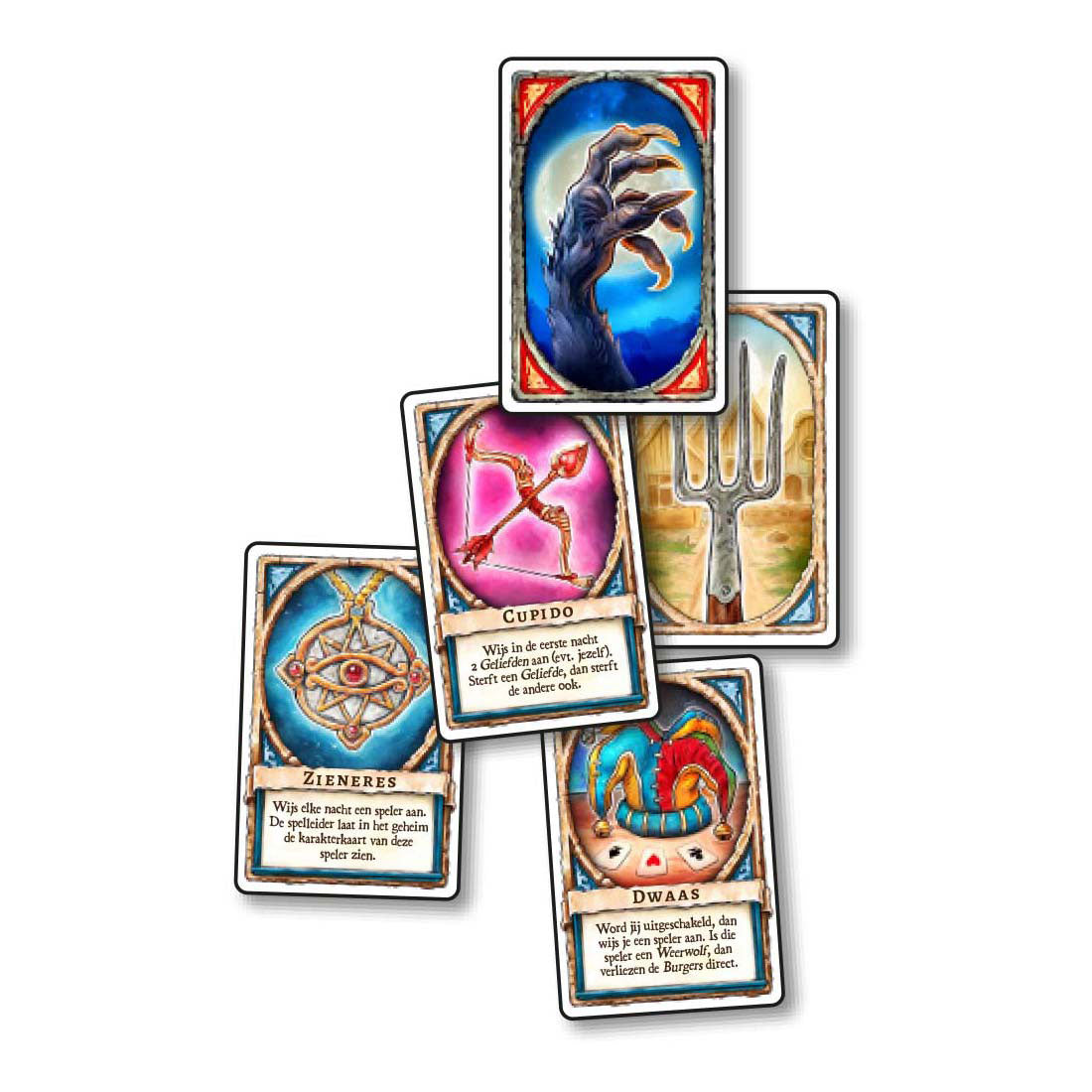 Spel de weerwolven basisspel kaartspel partyspel 