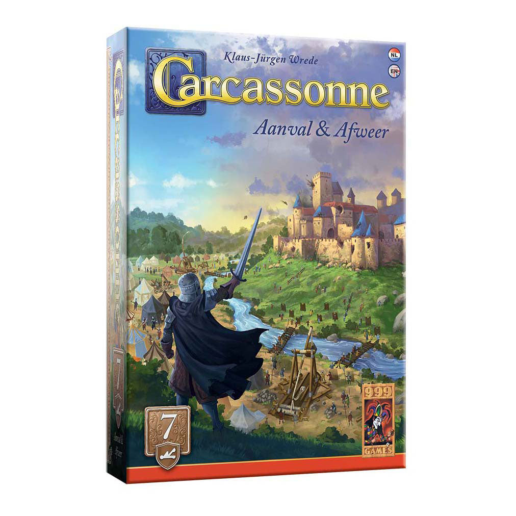 999games 999 games carcassonne aanval afweer uitbreiding