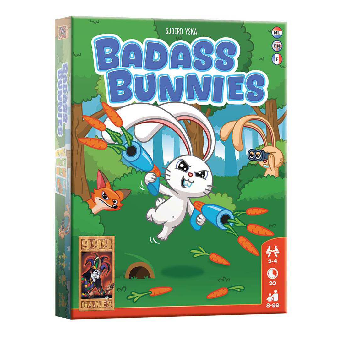 999games 999 games badass bunnies kaartspel