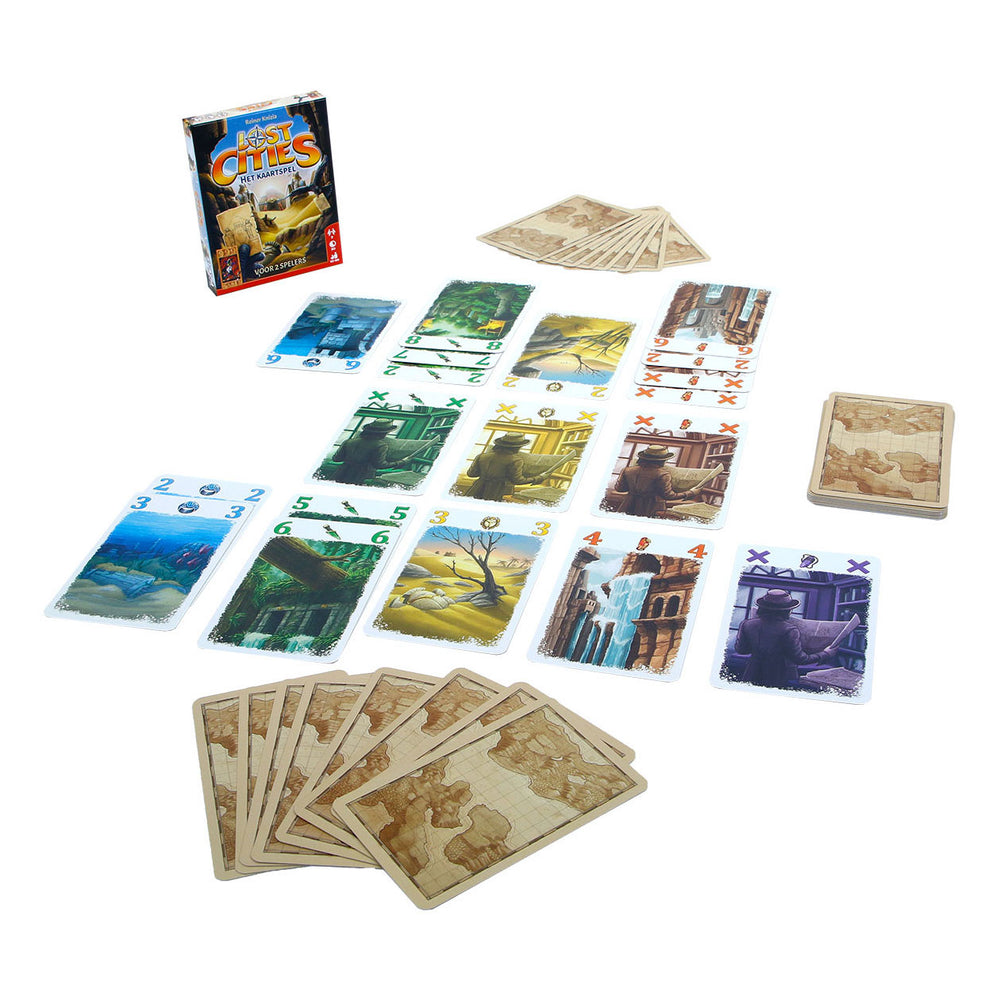 999games 999 games lost cities: het kaartspel
