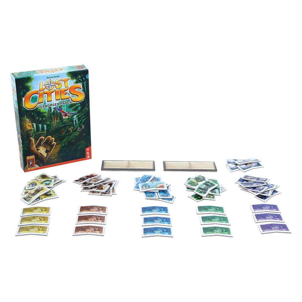 999games 999 games lost cities verborgen paden - bordspel