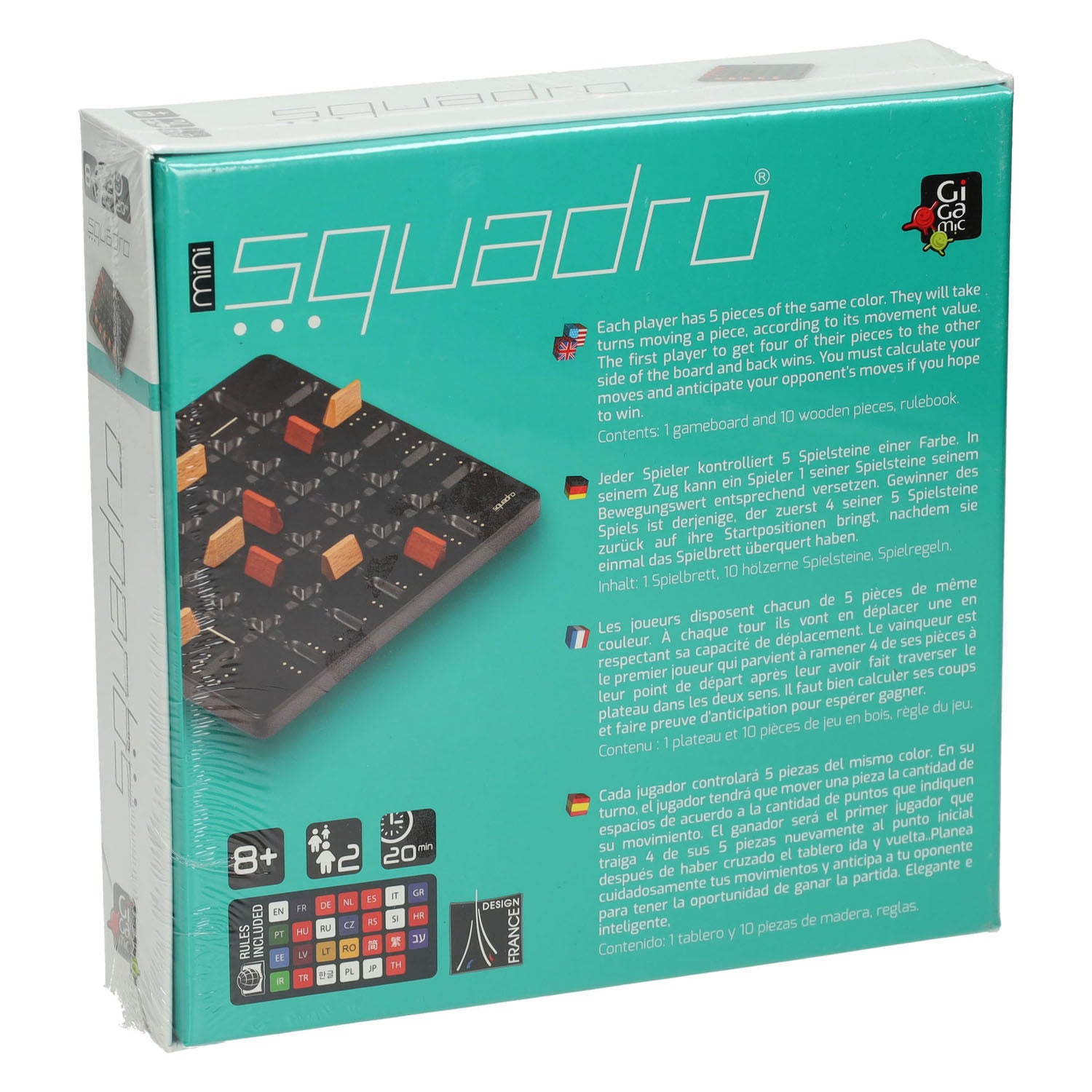 999games 999 games squadro mini - breinbreker