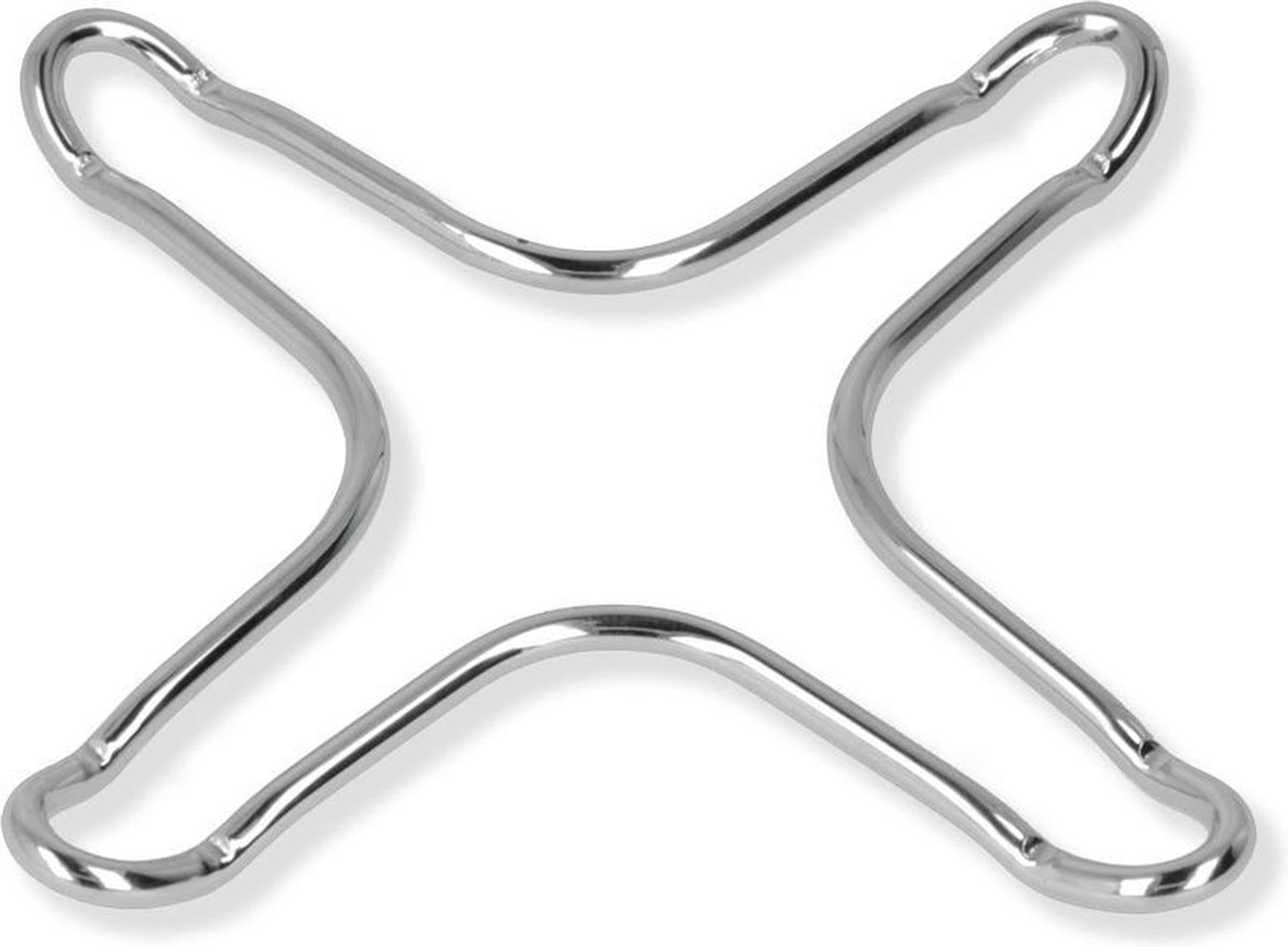 Metaltex gasbrandverkleiner RVS 2 stuks