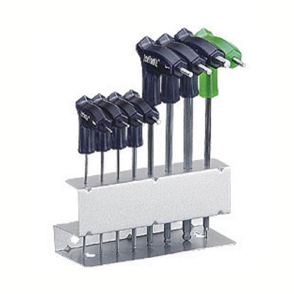 inbussleutelset Twin Head 8-delig in standaard